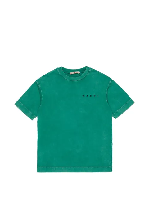 Marni Kids playera con logo estampado