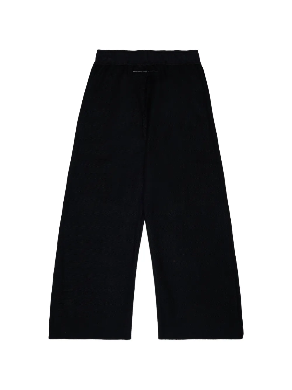 MM6 Maison Margiela Kids Broek met wijde pijpen Zwart