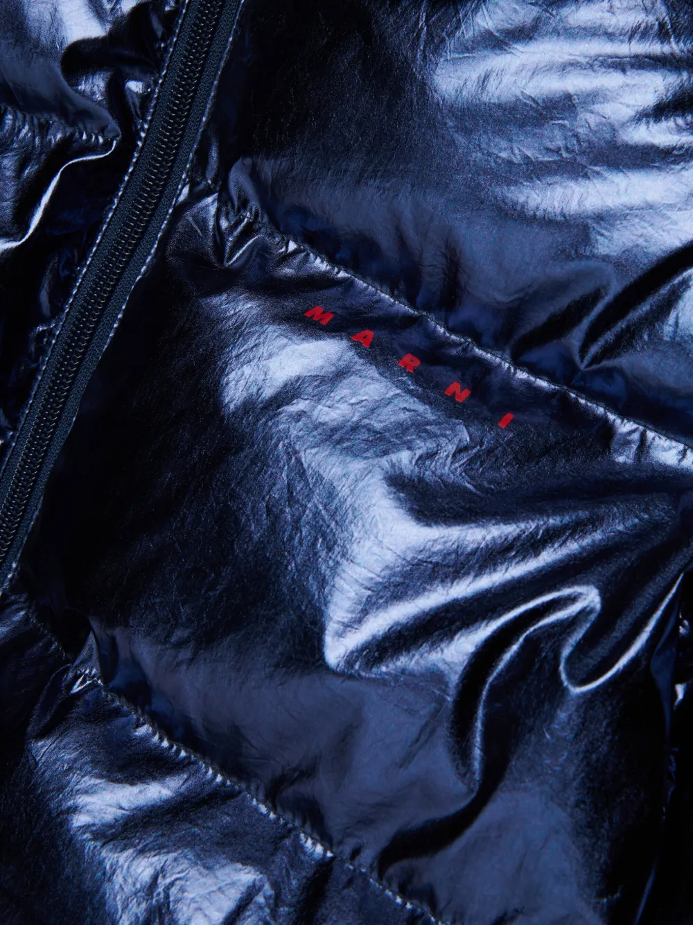 Marni Kids Jack met metallic-effect Blauw