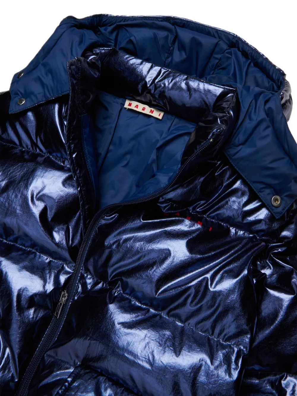 Marni Kids Jack met metallic-effect Blauw
