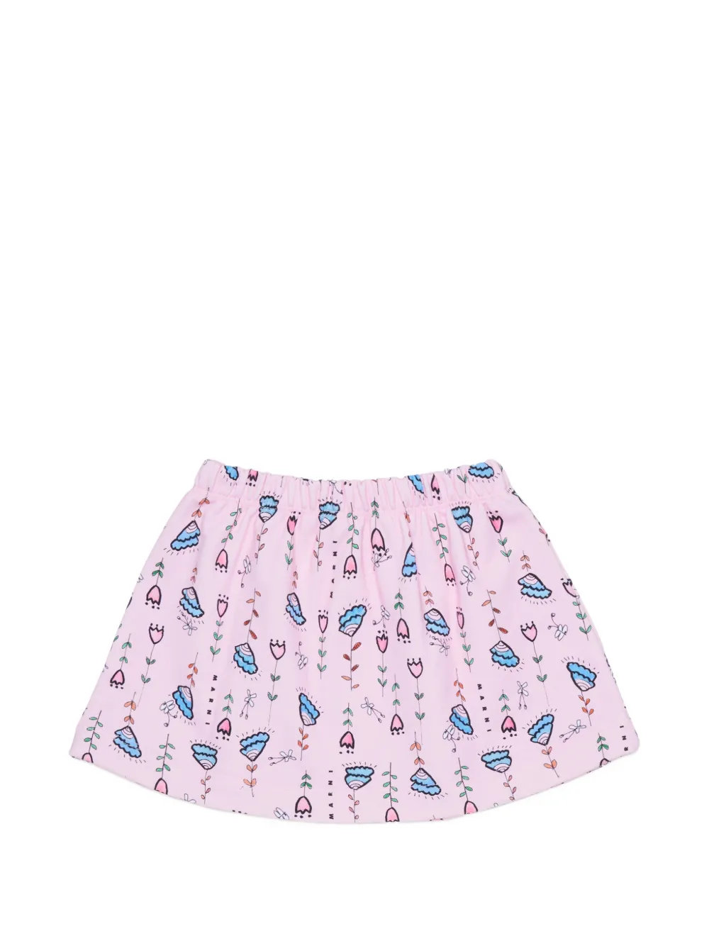 Marni Kids Rok met bloemenprint Roze
