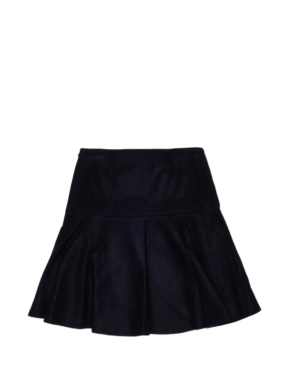 Marni Kids Plooirok met geborduurd logo Blauw