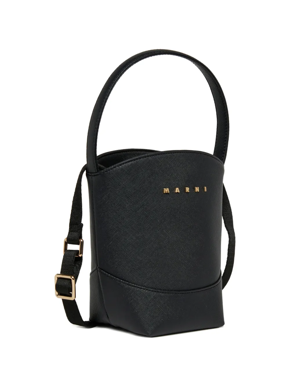 Marni Kids Flower Basket schoudertas Zwart