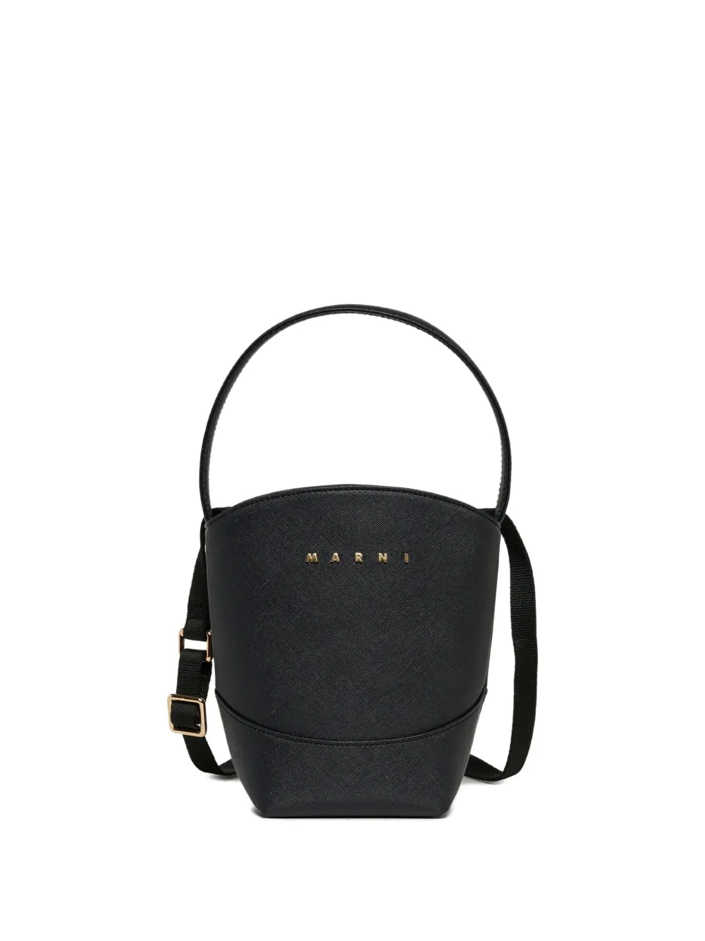 Marni Kids Borsa a spalla Flower Basket - Nero