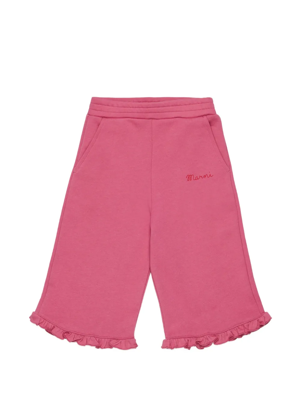 Marni Kids Pantaloni con ruches - Rosa
