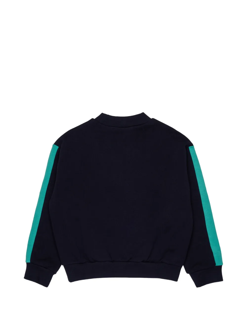 Marni Kids Sweater met zijstreep verfraaid met pailletten Blauw