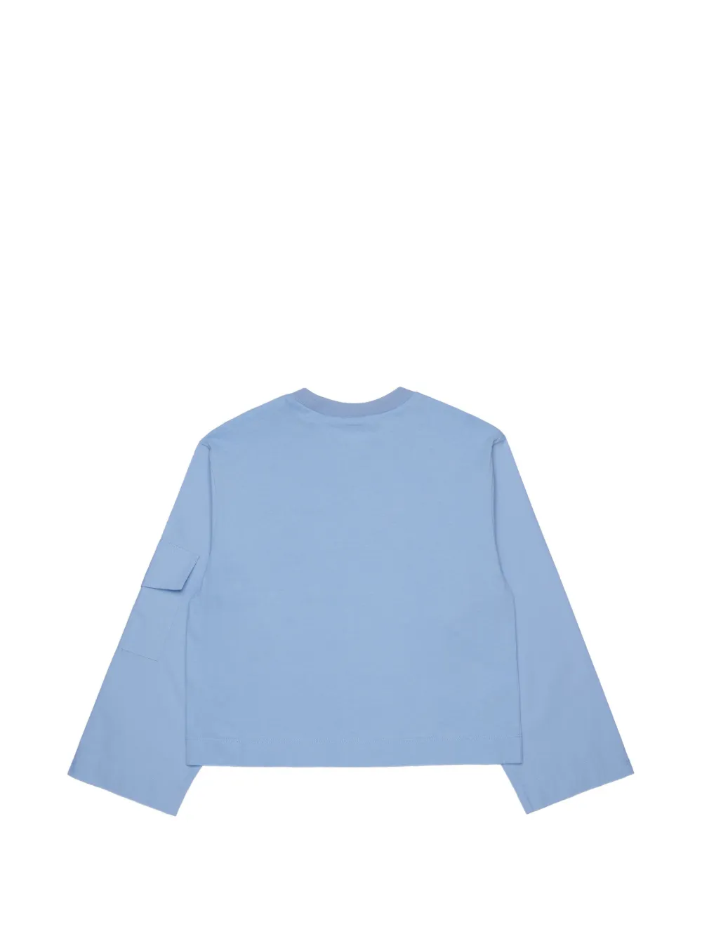 Marni Kids shirt met logoprint Blauw
