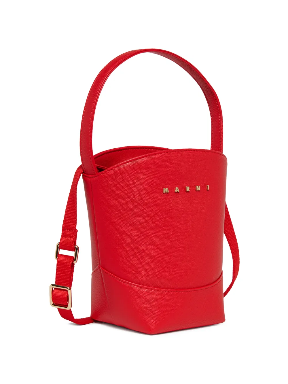 Marni Kids Flower Basket shopper Rood