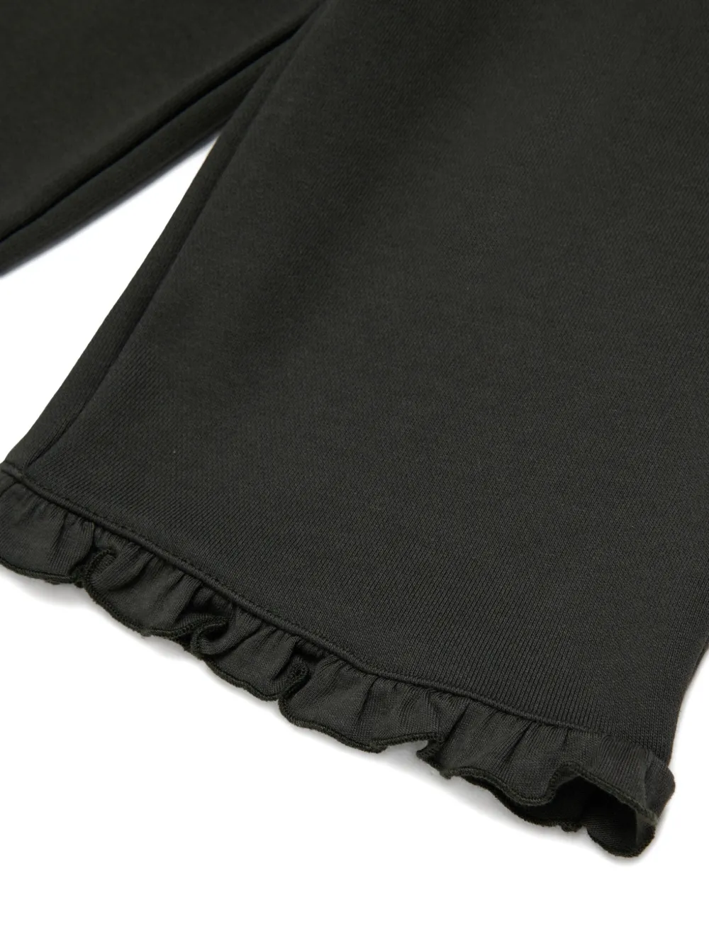 Marni Kids Trainingsbroek met geborduurd logo en ruches Zwart