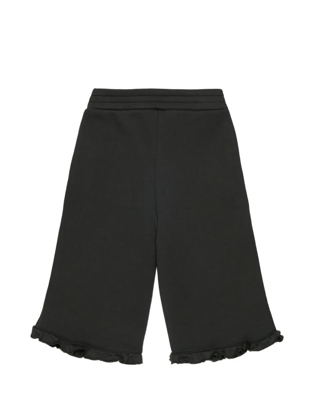 Marni Kids Trainingsbroek met geborduurd logo en ruches Zwart
