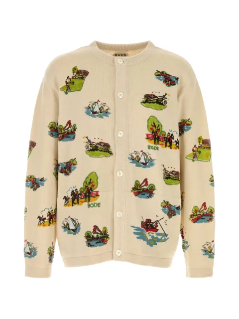 BODE Beaded Camp cardigan