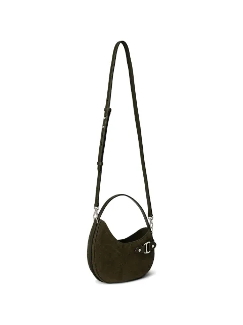 Lauren Ralph Lauren suede buckle-detail shoulder bag