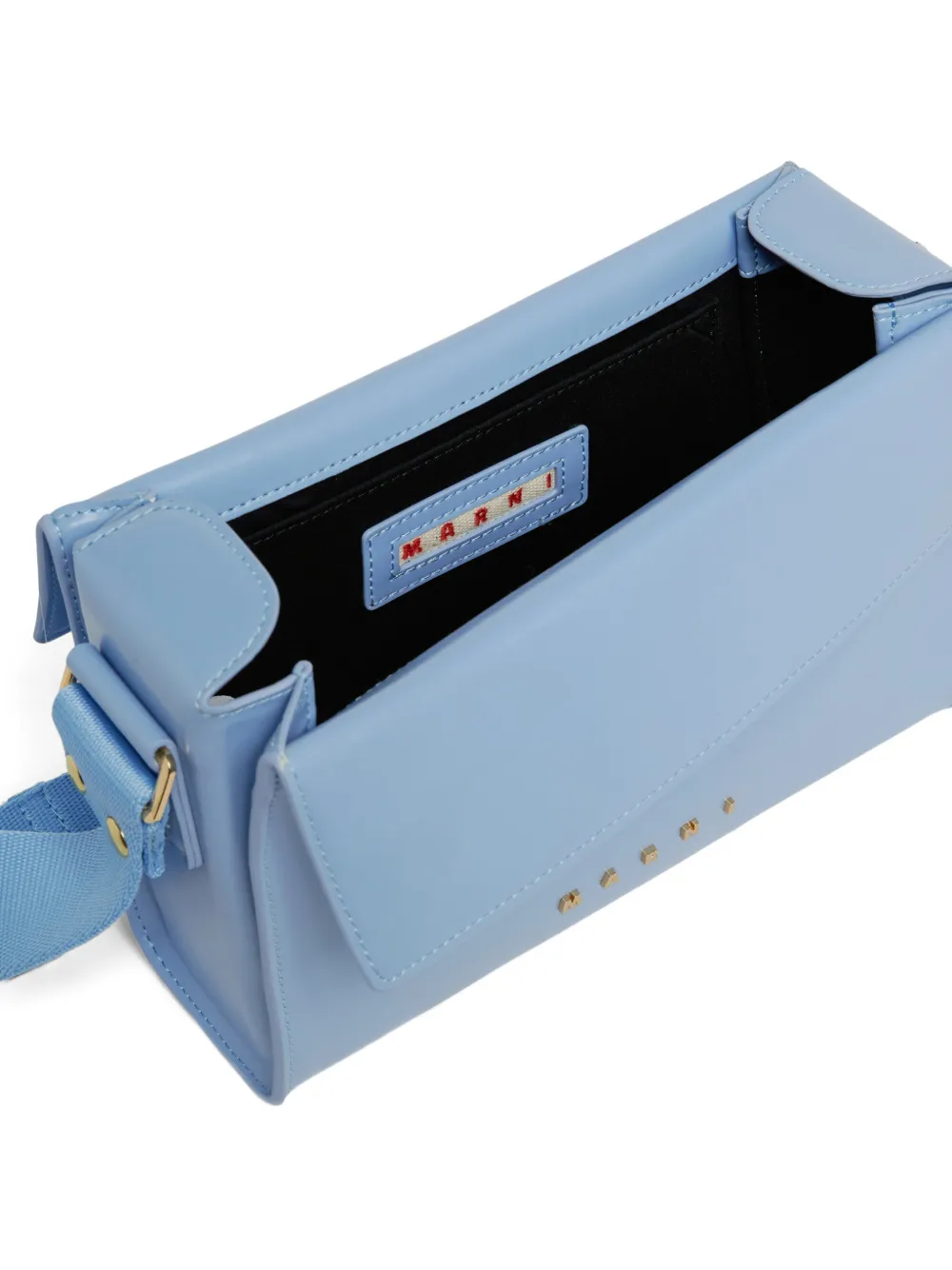 Marni Kids Vivian sherpa schoudertas Blauw