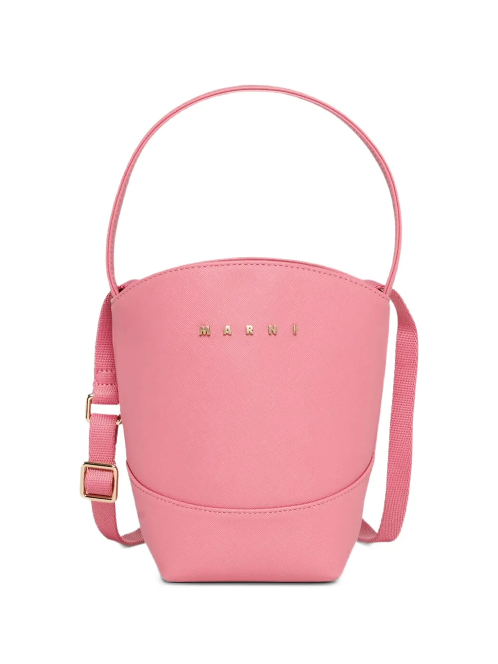 Marni Kids Borsa a spalla Flower Basket - Rosa