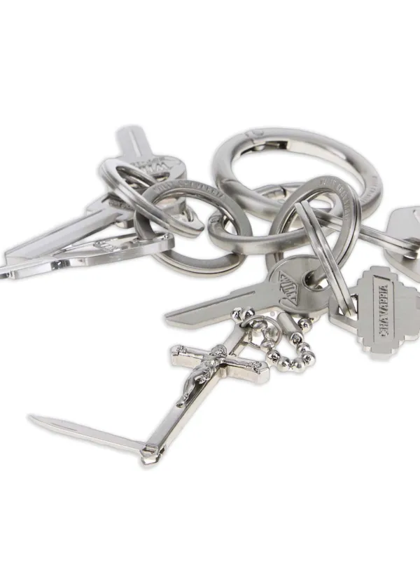 Willy Chavarria Metal Keyring | Silver | FARFETCH