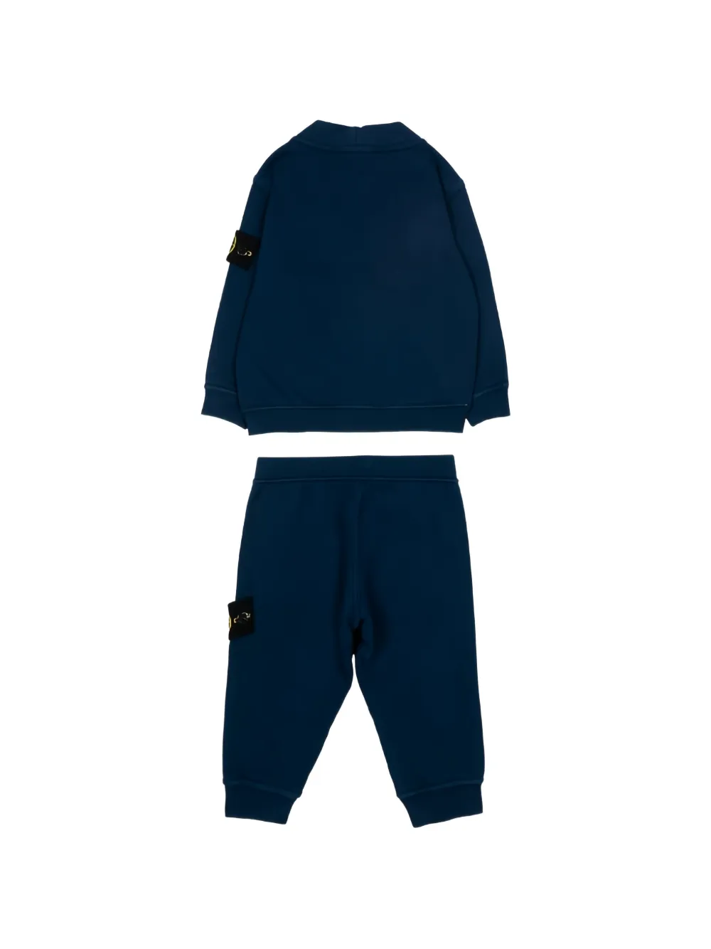 Stone Island Junior Trainingsbroek met logopatch Blauw