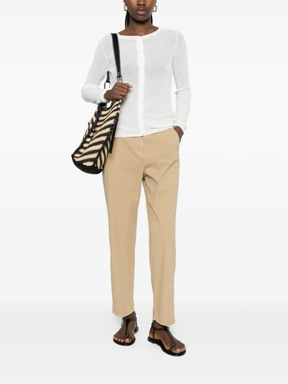 Pennyblack Tema straight broek Beige