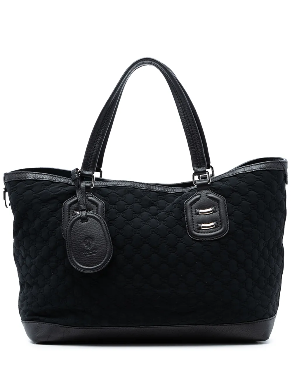 Gucci Pre-Owned 2016-2026 GG Neoprene Techno Tag tote bag - Schwarz