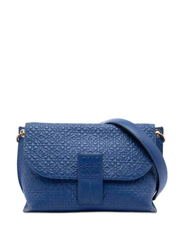 Loewe Pre-Owned 2016 レザー リピート アナグラム アベニュー 