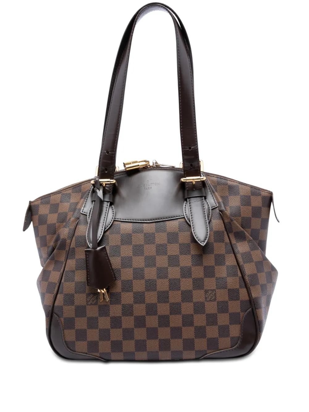Louis Vuitton Pre-Owned 2011 Damier Ebene Verona MM shoulder bag - Marrone
