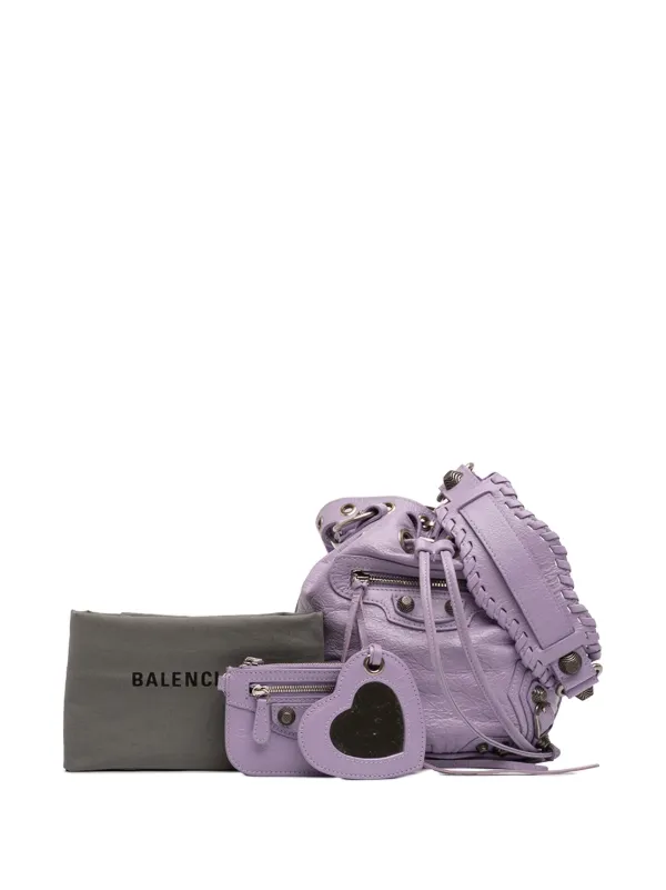 Balenciaga Pre-Owned 2010 Lambskin Le Cagole XS Bucket Bag
