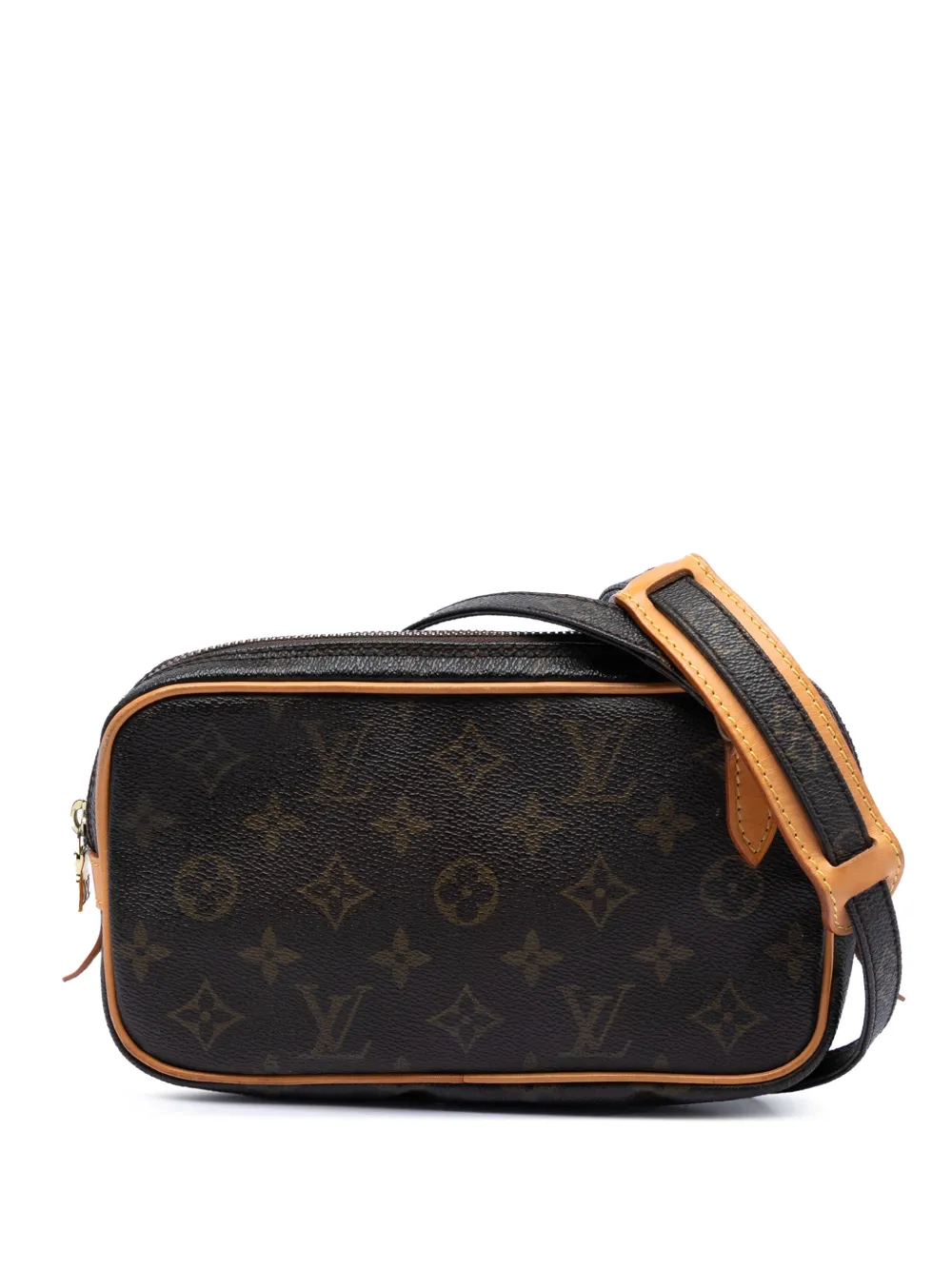 Louis Vuitton Pre-Owned 1988 Monogram Pochette Marly Bandouliere crossbody bag - Braun