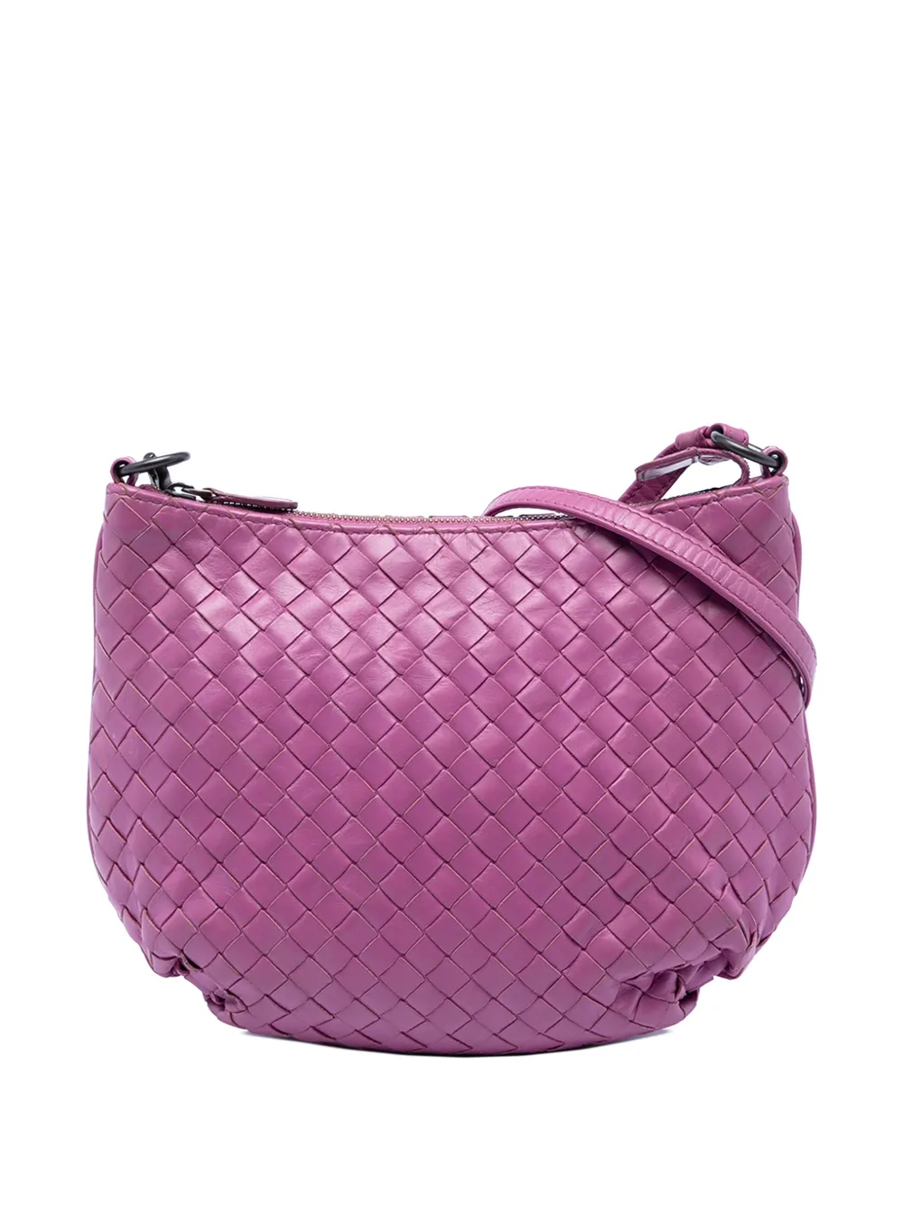 Bottega Veneta Pre-Owned 2012-2026 Nappa Intrecciato crossbody bag - Viola
