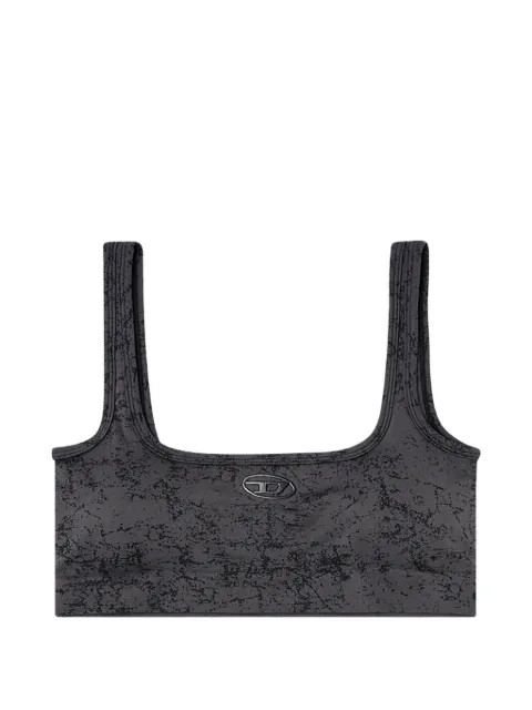 Diesel bra deportivo estampado