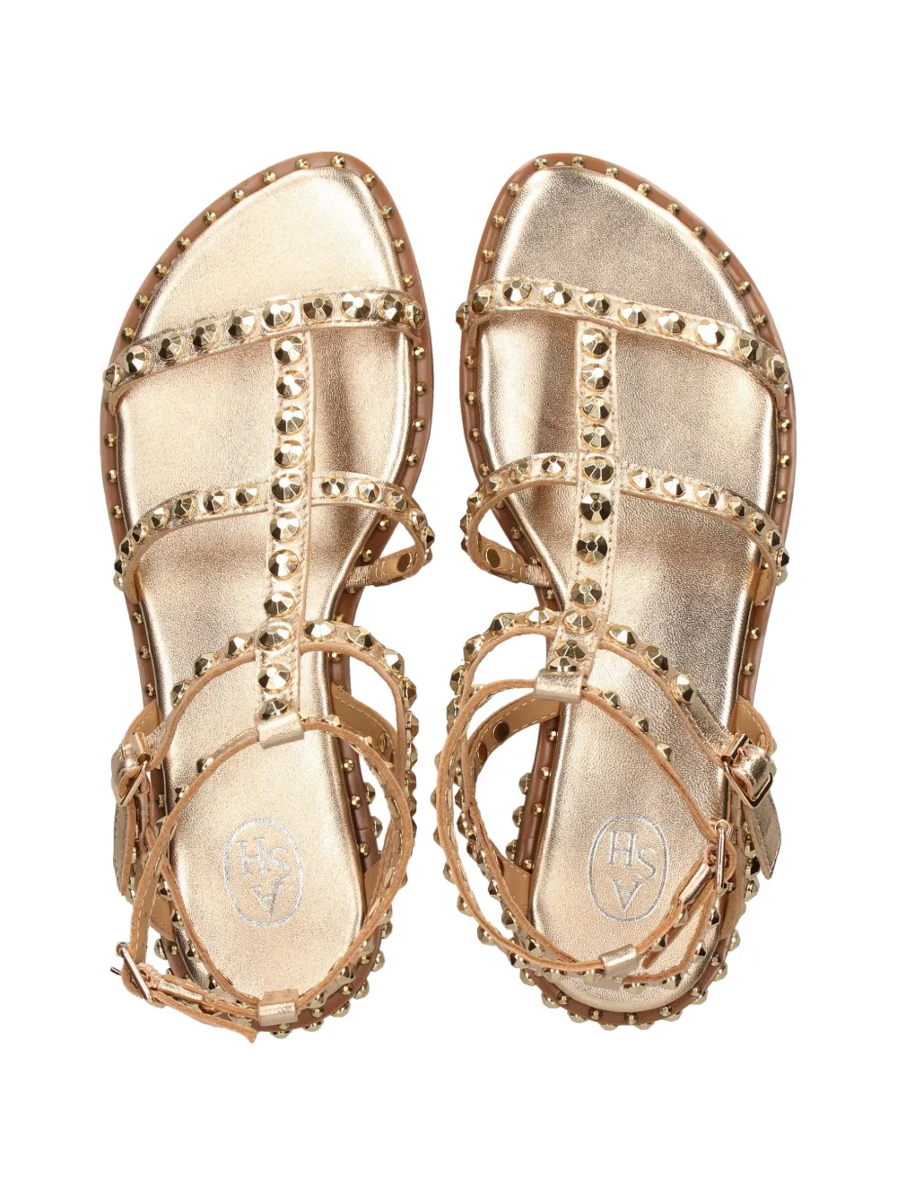 Ash Precious stud-embellished sandals Goud