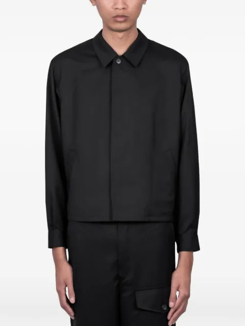 Auralee sobrecamisa de lana