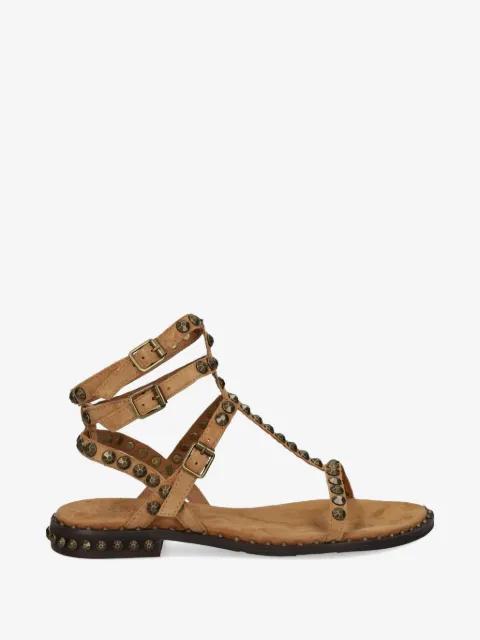 Ash Play stud-embellished suede sandals