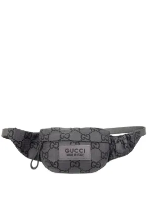 GUCCI グッチ GGリップストップ ベルトバッグ 新品未使用 Gucci Pre-Owned 2000-2015 GG リップストップ ナイロン ベルトバッグ