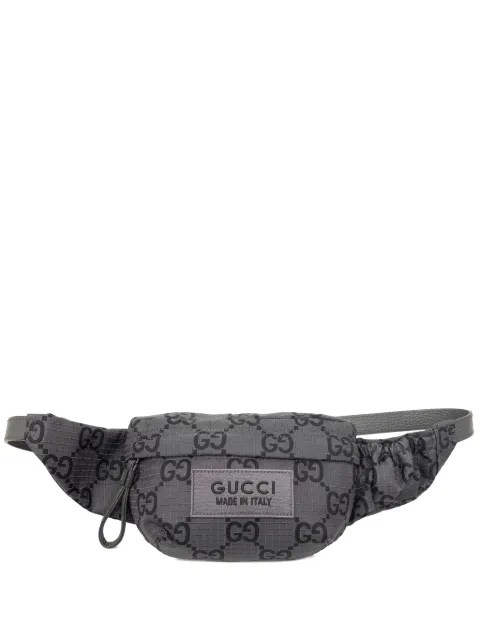 Gucci Pre-Owned cangurera Ripstop de nylon con logo GG 2016-2026