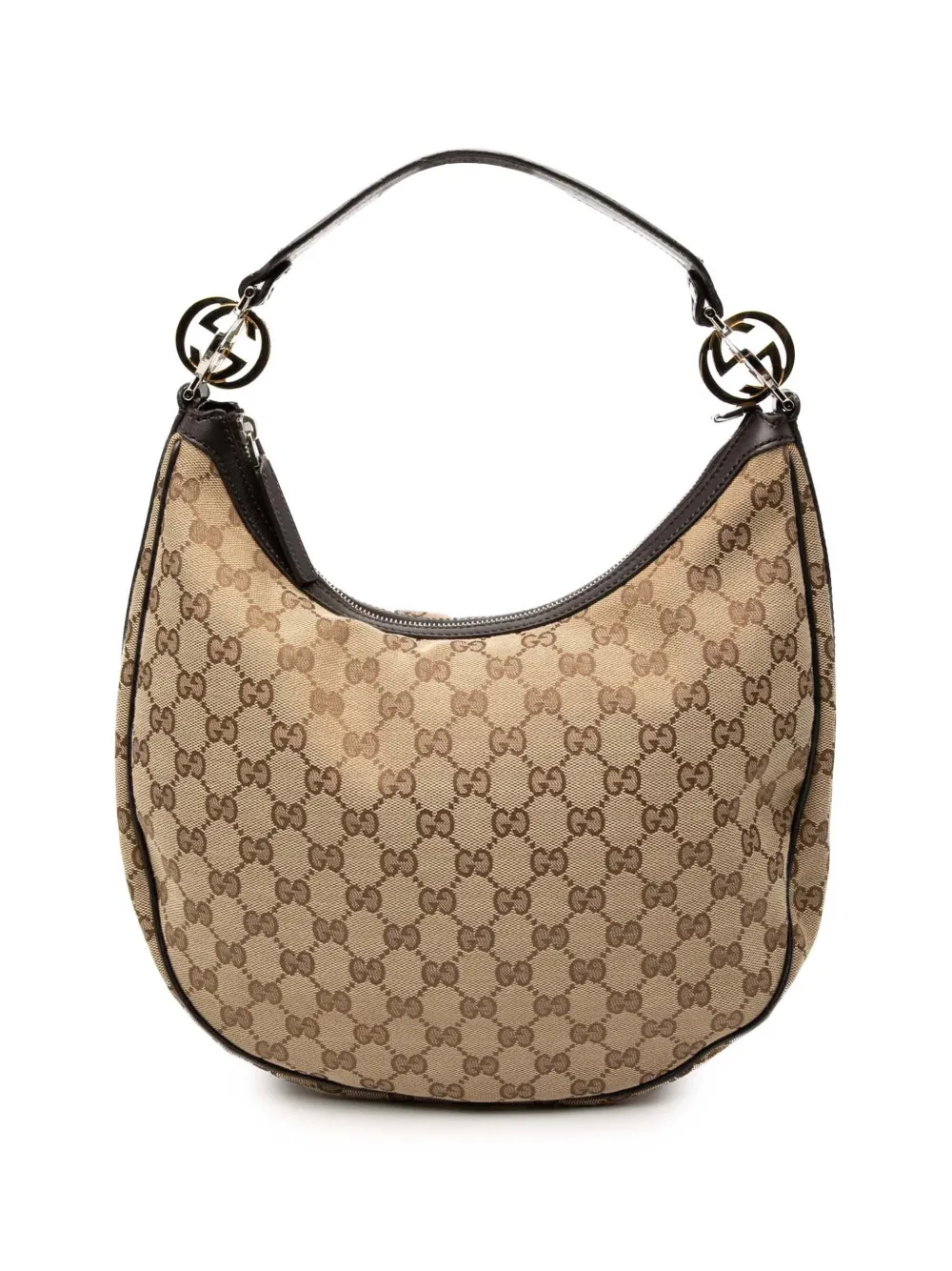 Gucci Pre-Owned Borsa passepartout GG Canvas Twins media 2000-2015 - Marrone