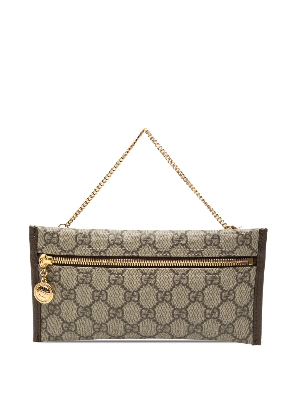Gucci Pre-Owned 2000-2015 GG Supreme Rajah Chain Pochette pouch - Toni neutri