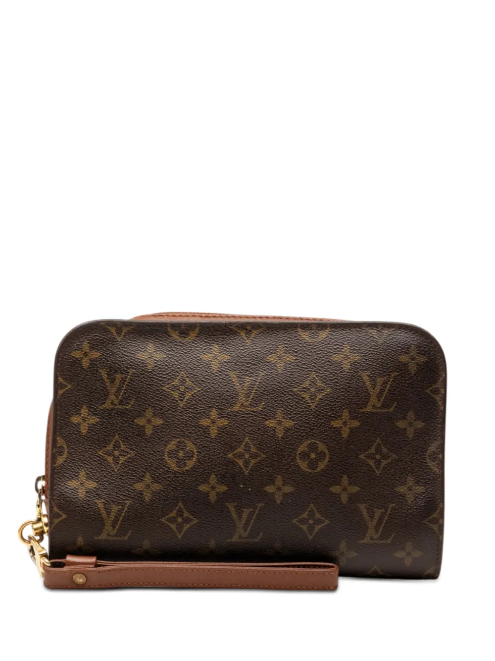 Louis Vuitton Pre-Owned 2003 Monogram Orsay clutch bag - Marrone