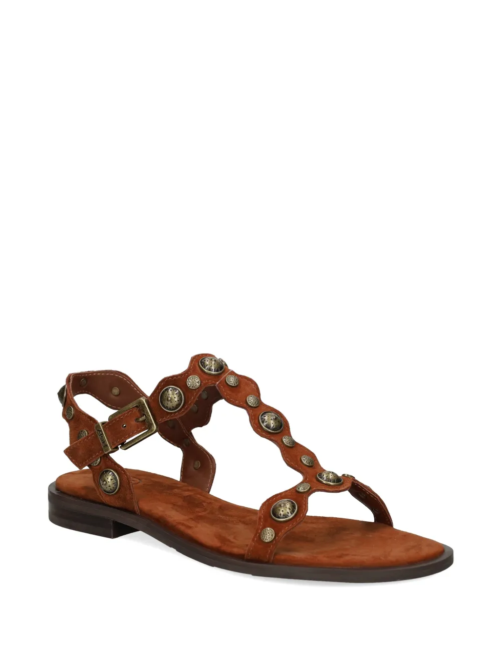 Ash Phanny studded T-bar sandals Bruin