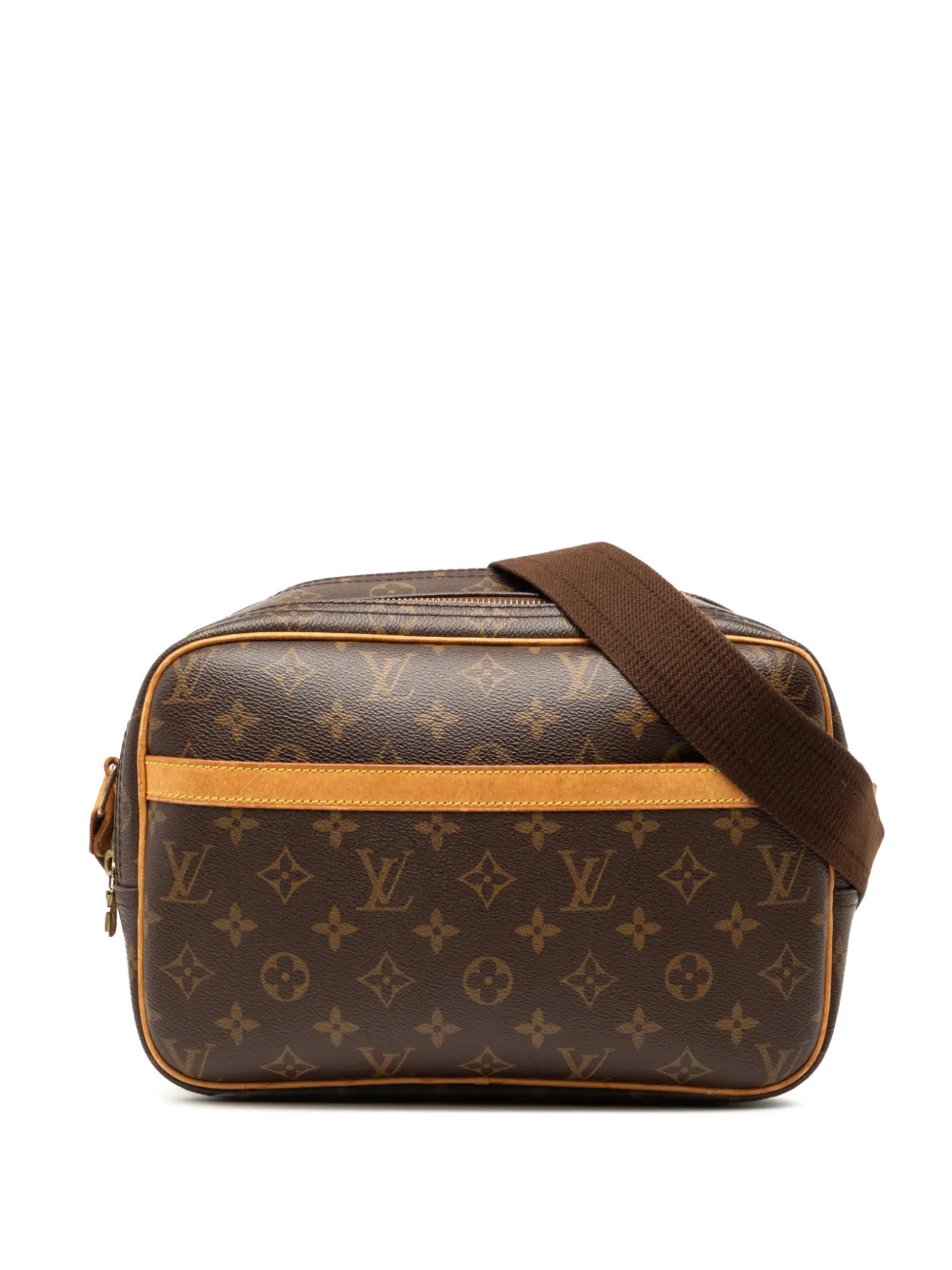 Louis Vuitton Pre-Owned 2005 Monogram Reporter PM crossbody bag - Marrone