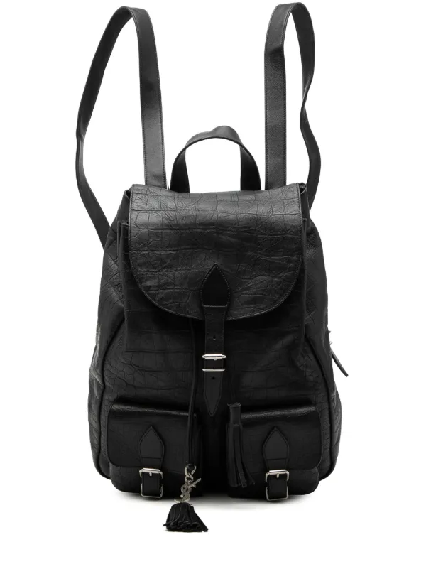 Pre-loved YSL Black Backpack 36495797_68694147_600.jpg main image 3