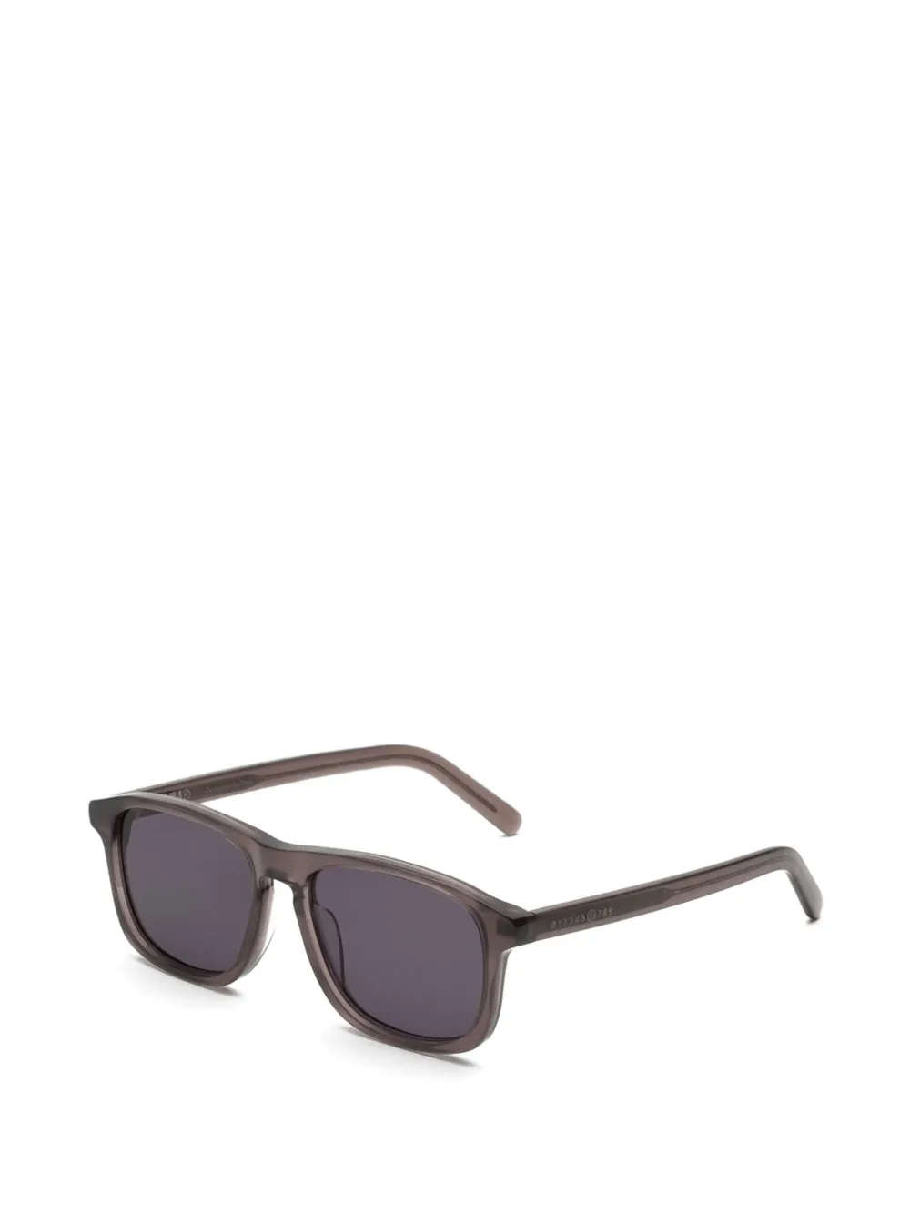 MM6 Maison Margiela Zonnebril met vierkant montuur Grijs