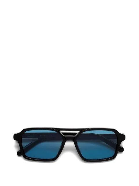 MM6 Maison Margiela double-bridge geometric-frame sunglasses