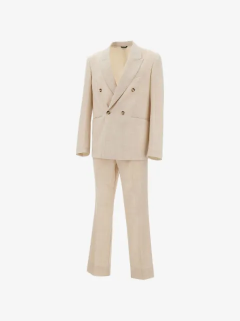 Ungaro double-breasted peak-lapel suit