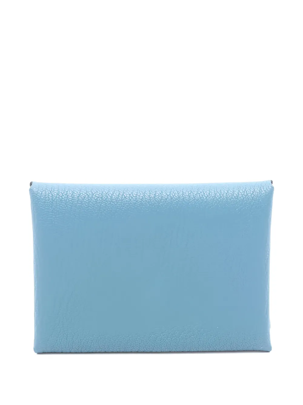 Hermès Pre-Owned 2025 Calvi Duo press-stud-fastening coin purse - Blue