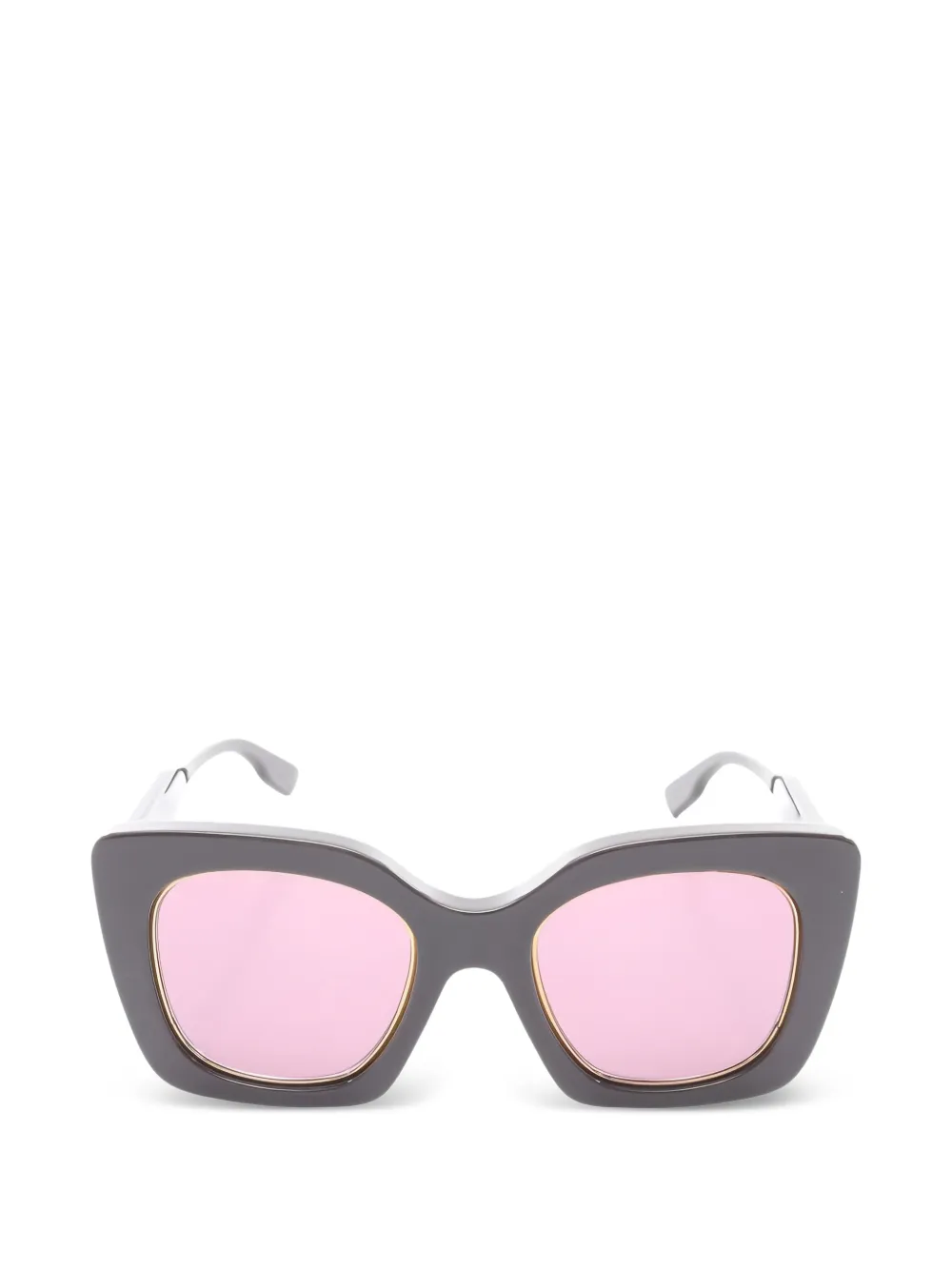 Gucci Pre-Owned square-frame sunglasses - Grigio