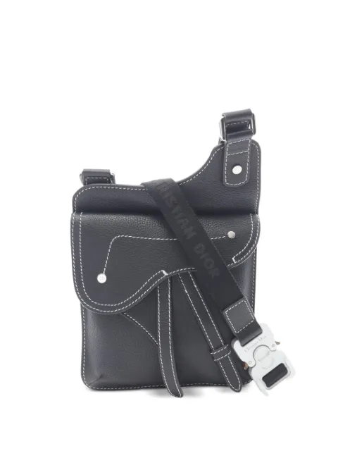 Christian Dior Pre-Owned 2010s Saddle leather shoulder bag