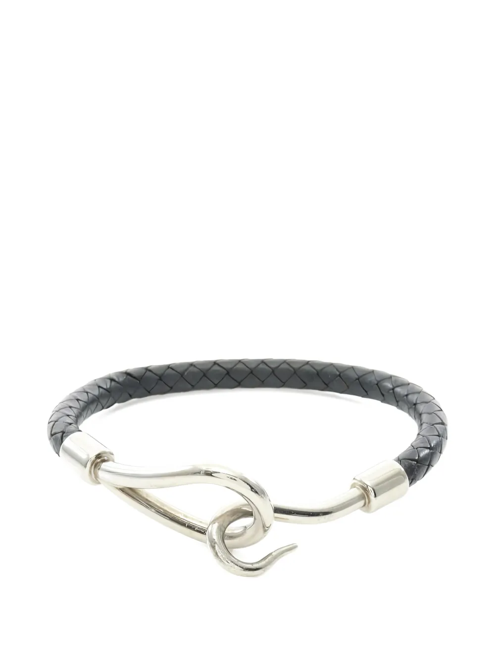 Hermès Pre-Owned 2010s Jumbo braided bracelet - Argento