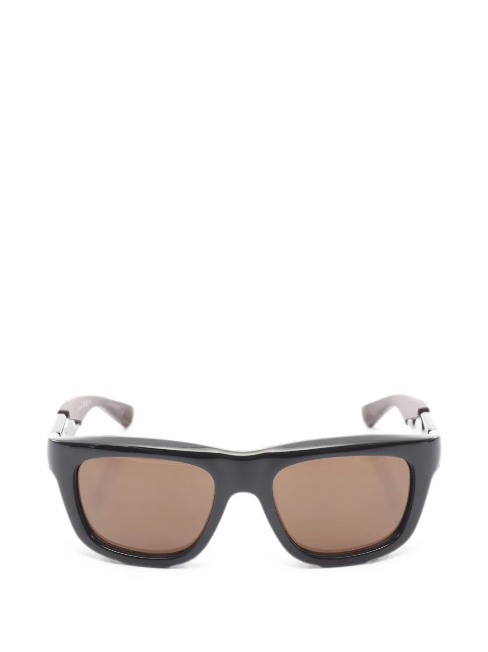 Bottega Veneta Pre-Owned square sunglasses - Nero