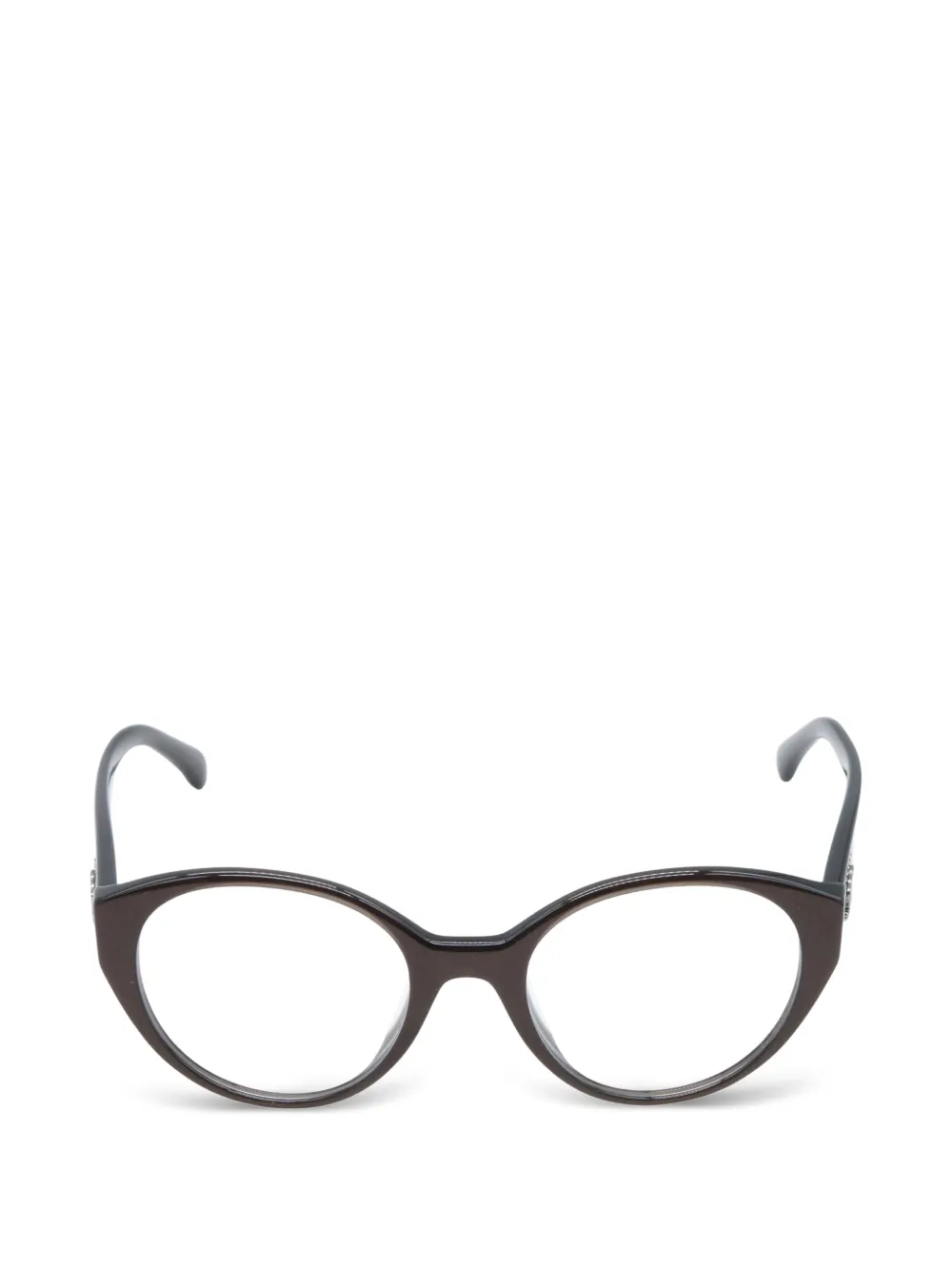 CHANEL Pre-Owned 1986-1988 CC Interlocking glasses - Viola