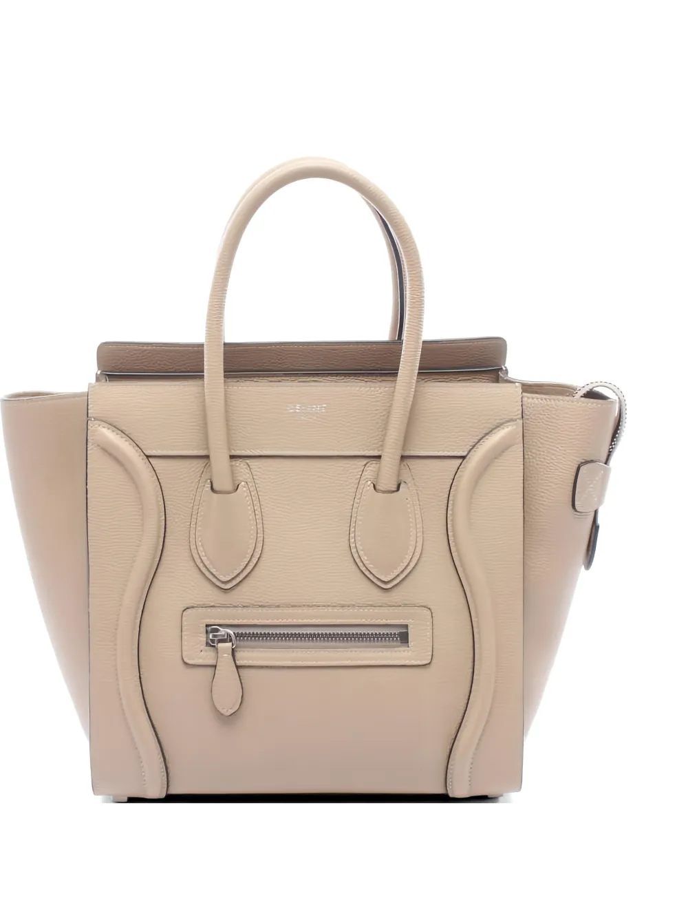 Celine Pre-Owned 2010s micro Luggage tote bag - Toni neutri
