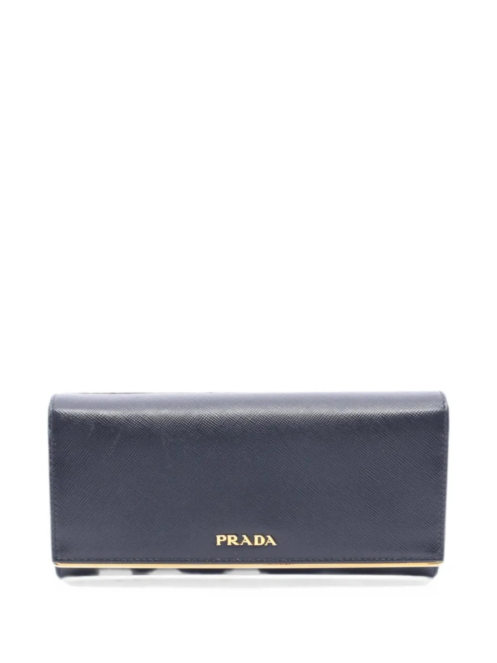 Prada Pre-Owned 2000s Saffiano leather wallet - Nero